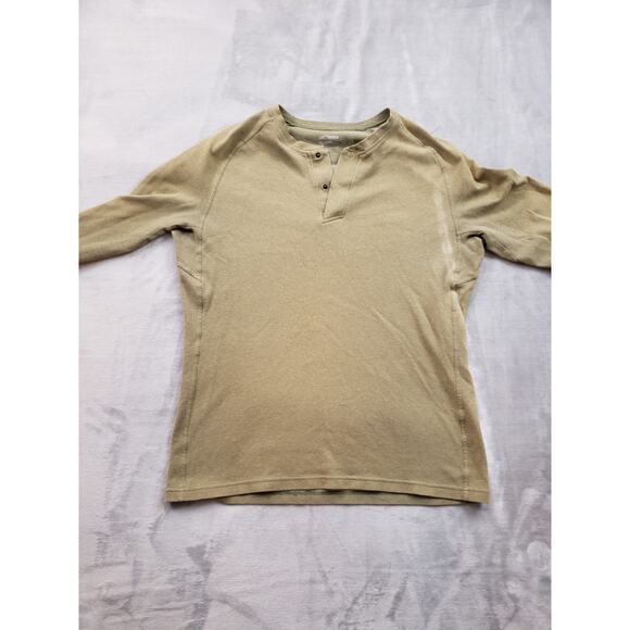 Arc'teryx Sirrus LS Henley Shirt Mens Small Green Long Sleeve Pullover Casual - Picture 1 of 11